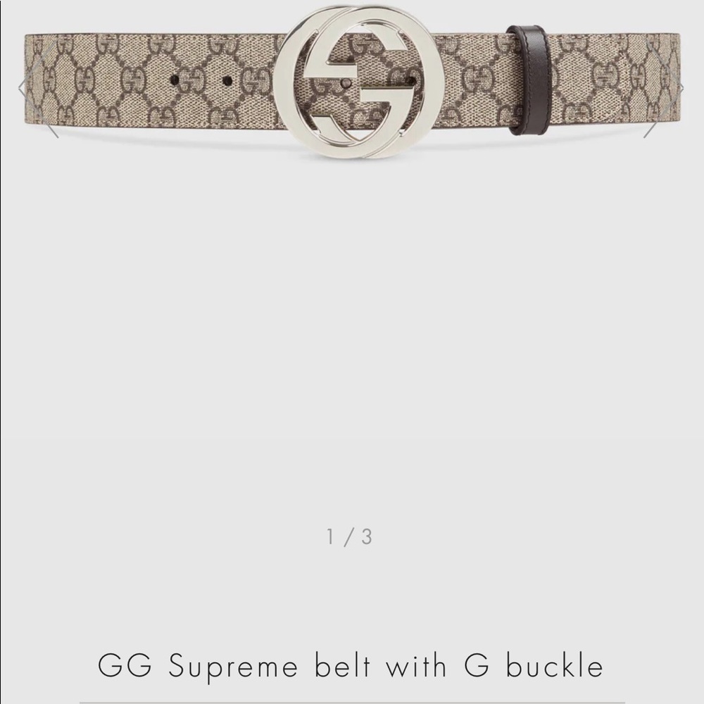 Gucci G buckle belt 350$